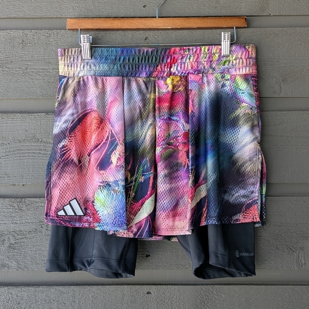 Adidas Melbourne Tennis Skirt Multicolor Size Large